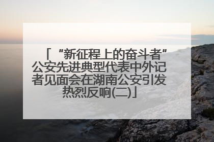 “新征程上的奋斗者”公安先进典型代表中外记者见面会在湖南公安引发热烈反响(二)
