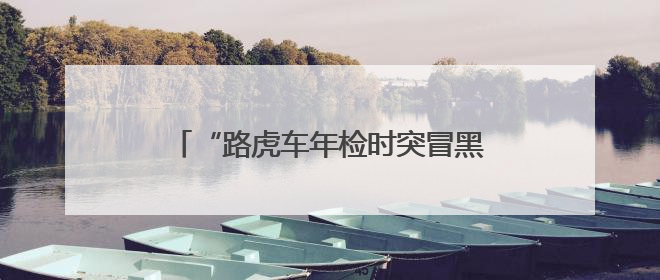 “路虎车年检时突冒黑烟无法启动”，驾驶员与检测中心各执一词