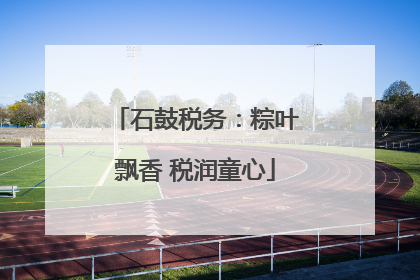 石鼓税务：粽叶飘香 税润童心