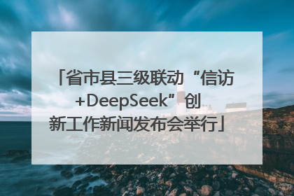 省市县三级联动“信访+DeepSeek”创新工作新闻发布会举行