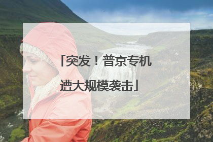 突发！普京专机遭大规模袭击