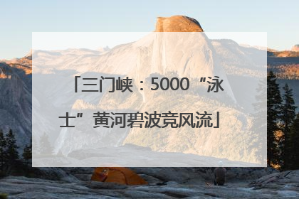 三门峡：5000“泳士”黄河碧波竞风流