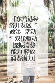 东营港经济开发区“政策+活动”双轮驱动 提振消费能力 释放消费潜力
