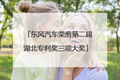 东风汽车荣膺第二届湖北专利奖三项大奖