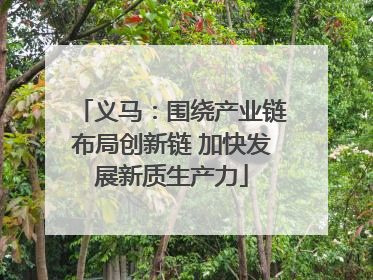 义马：围绕产业链布局创新链 加快发展新质生产力