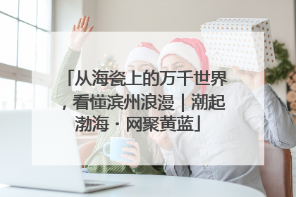 从海瓷上的万千世界，看懂滨州浪漫｜潮起渤海・网聚黄蓝