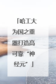 哈工大为国之重器打造高可靠“神经元”