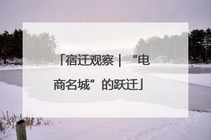 宿迁观察｜“电商名城”的跃迁