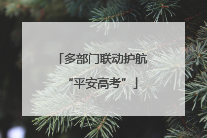 多部门联动护航“平安高考”