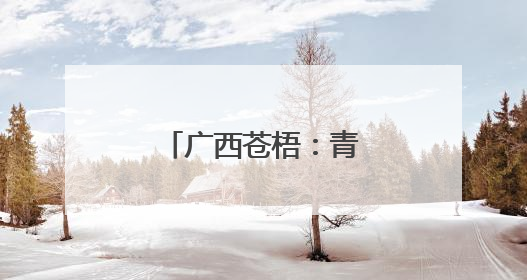 广西苍梧：青山绿水间绘就和美乡村新画卷