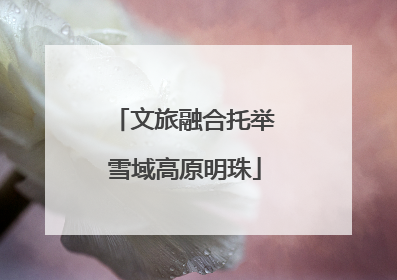 文旅融合托举雪域高原明珠
