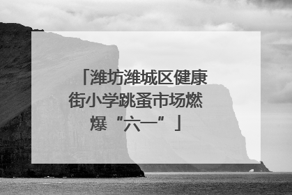 潍坊潍城区健康街小学跳蚤市场燃爆“六一”