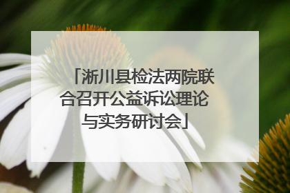 淅川县检法两院联合召开公益诉讼理论与实务研讨会