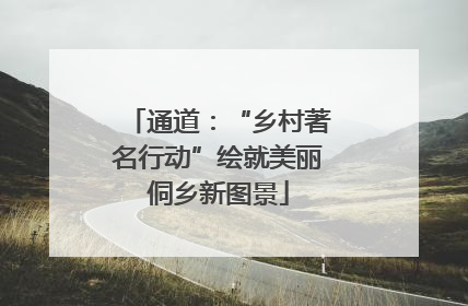 通道：“乡村著名行动”绘就美丽侗乡新图景