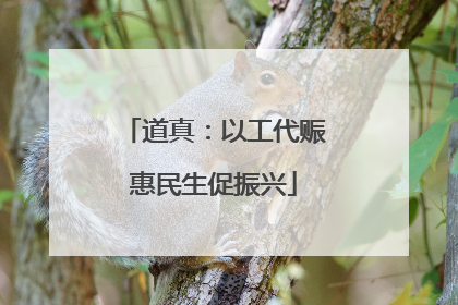 道真：以工代赈惠民生促振兴