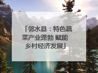 邻水县：特色蔬菜产业蓬勃 赋能乡村经济发展