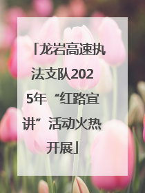 龙岩高速执法支队2025年“红路宣讲”活动火热开展