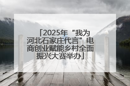 2025年“我为河北石家庄代言”电商创业赋能乡村全面振兴大赛举办